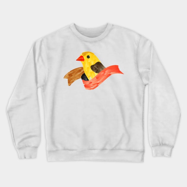 Bird Crewneck Sweatshirt by Toogoo